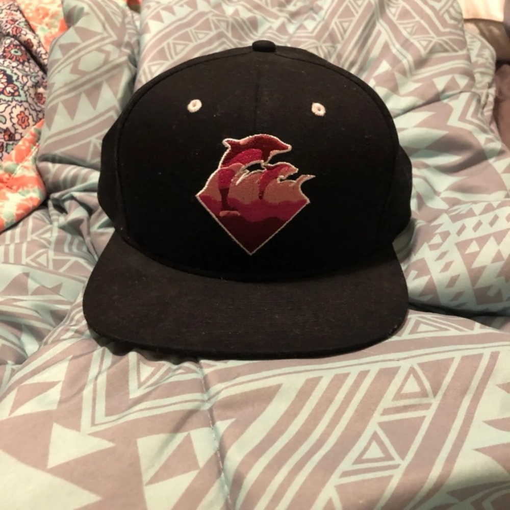 Pink dolphin hat